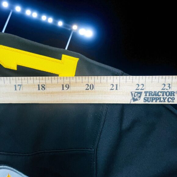 Pittsburgh Steelers Jersey Mens Sz L Black Yellow NFL Football Claypool 11 Nike - Picture 3 of 11